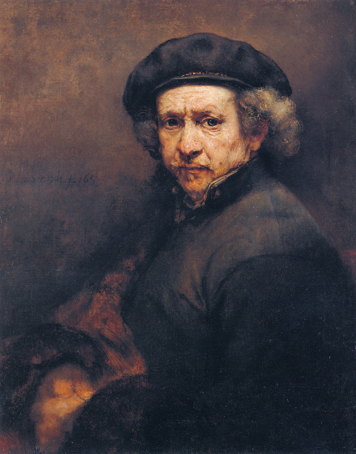  伦勃朗·梵·莱茵 Rembrandt van Rijn——  自画像3